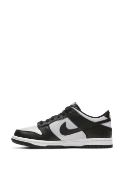 Noir/Blanc - Nike Youth Dunk Low Trainers