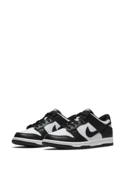 Noir/Blanc - Nike Youth Dunk Low Trainers