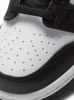 Noir/Blanc - Nike Youth Dunk Low Trainers