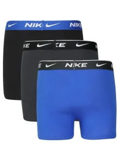 Noir/Bleu - Lot de 3 boxers Nike garçon