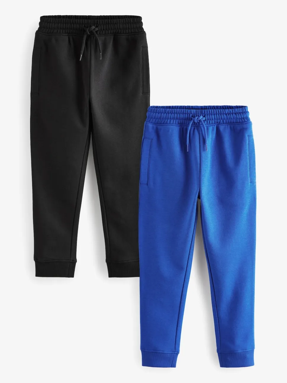 Noir/Bleu Cobalt - Lot de 2 joggings (3-16ans)