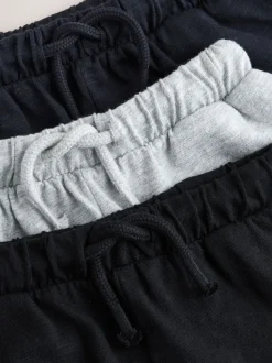 Noir/bleu marine Bleu/Gris - Jogging léger 3PK (3mois-7ans)