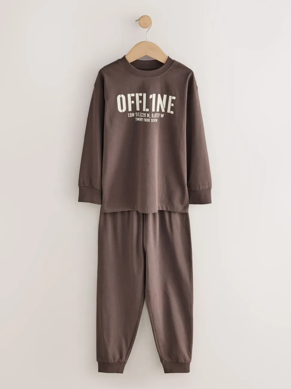 Noir/Brun - Lot de 3 pyjamas à jambes courtes (3-16ans) (3-16ans)