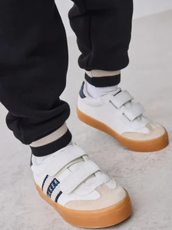 Noir/Ecru - Baker by Ted Baker Varsity 3 Pieces Sweat-shirt à capuche, T-shirt et Joggings Ensemble