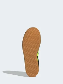 Noir/fluo/rose - Baskets adidas Originals Gazelle Lace Junior