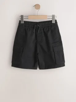 Noir/grège - Short cargo 2 Pack (3-16ans)
