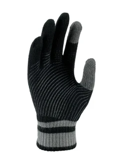 Noir/Gris - Nike Gants Tech et Grip en maille pour jeune 3.0
