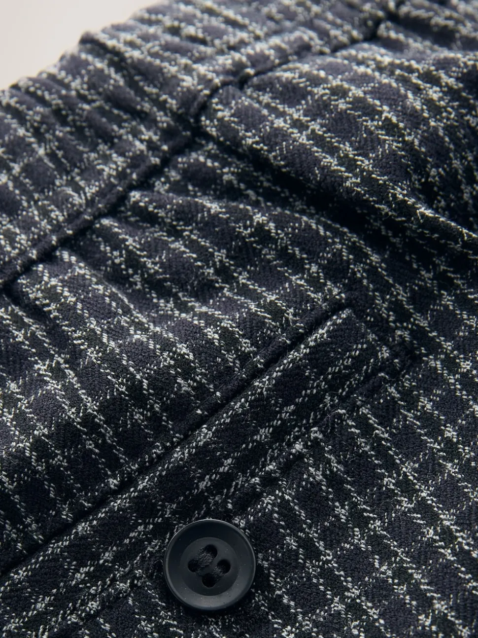 Noir/Gris - Pantalons élégants à enfiler (3mois à7ans)