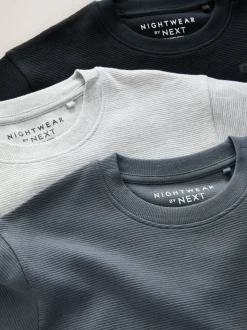 Noir/Gris - Pyjama court 3 Pack (3-16ans)