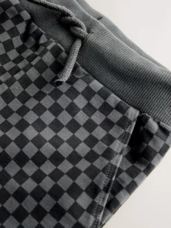 Noir/Gris - Survêtement classique en jersey (3mois-7ans)