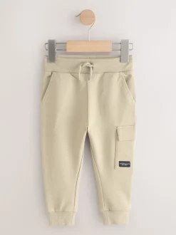 Noir/gris anthracite/Beige Sable/vert kaki - Lot de 5 joggings (3mois-7ans)