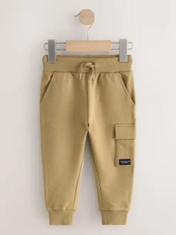 Noir/gris chiné/brun fauve - Lot de 5 joggings (3mois-7ans)