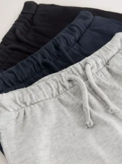 Noir/gris/bleu marine - Shorts légers Lot de 3 (3mois à7ans)