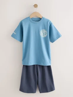 noir/gris/jaune - Pyjama court 3 Pack (3-16ans)