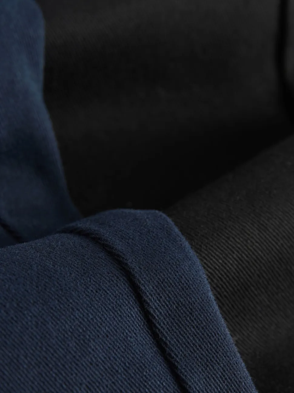 Noir/Marine - Lot de 2 pantalons chino skinny extensible (3-17ans)