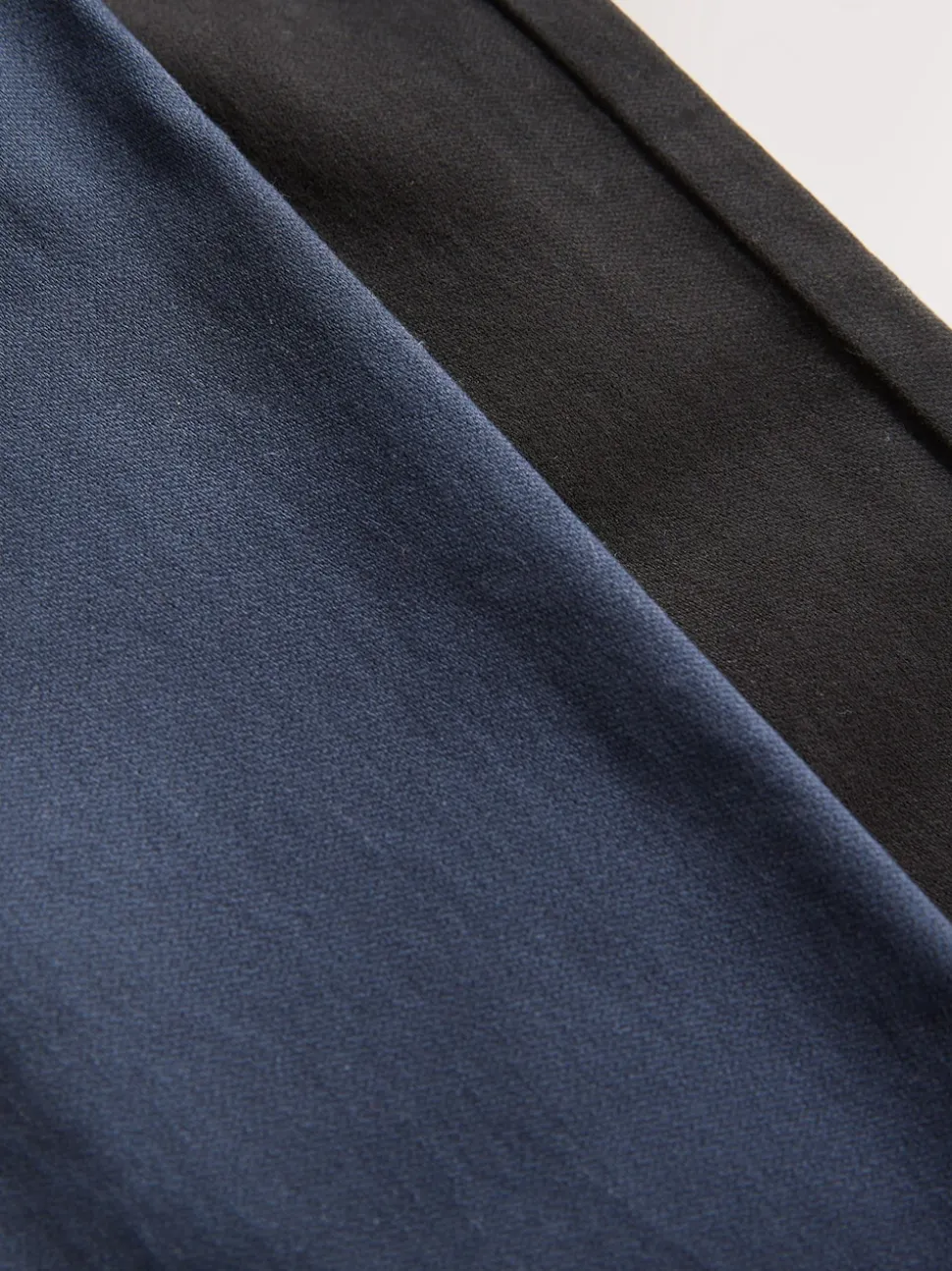 Noir/Marine - Lot de pantalons à enfiler côtelé ( 2 ) Lot de (3-16ans)