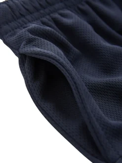 Noir/Marine - Shorts de sport (3-16ans)