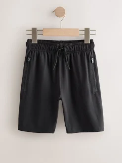 Noir/Noir - Short de sport léger 2 Pack (3-17ans)