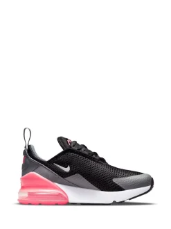 Noir/Rose - Nike Junior Air Max 270 Trainers