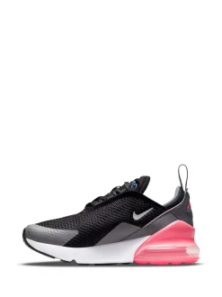Noir/Rose - Nike Junior Air Max 270 Trainers