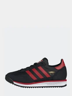 Noir/Rouge - Baskets Adidas Original SL 72 RS Junior
