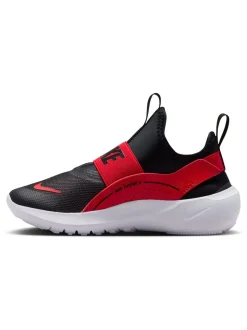Noir/Rouge - Baskets Nike Junior Flex de running 4
