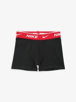Noir/Rouge - Lot de 3 boxers Nike garçon
