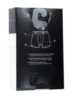 Noir/Rouge - Lot de 3 boxers Nike garçon