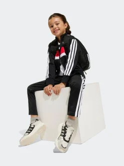Noir/Rouge - Survêtement adidas Essentials Tiberio 3-Rayures pour petits enfants