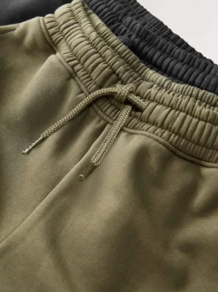 Noir/Vert - Lot de 2 joggings cargo (3-16ans)