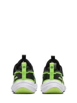 Noir/volt - Nike Baskets de course Cosmic Junior
