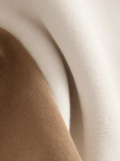 Off White écru - Ensemble sweat-shirt utilitaire et jogging super fin (3mths-7yrs)