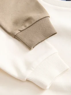 Off White/ciment - Ensemble sweat-shirt et jogging, lot de 2 (3mois-7ans)