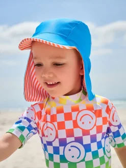 Orange - Bonnet de bain Légionnaire (3mths-10yrs)