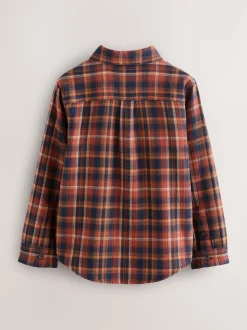 Orange - Chemise Superdry à carreaux