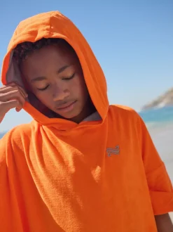 Orange - Poncho en éponge (3-16ans)
