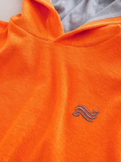 Orange - Poncho en éponge (3-16ans)