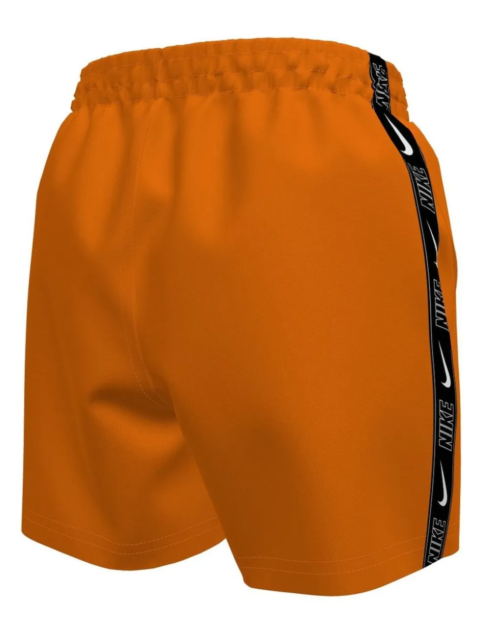 Orange - Short de volley Nike Swim Logo Tape 4 Inch