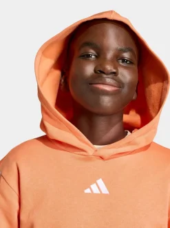 Orange - Sweat-shirt à capuche adidas Essentials enfant