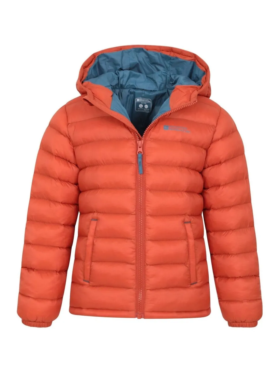 Orange brûlé - Veste matelassée imperméable Mountain Warehouse Seasons II enfant