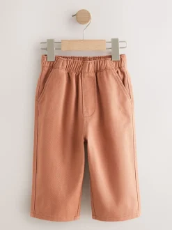 Orange rouillé - Pantalon large à enfiler (3mois-7ans)