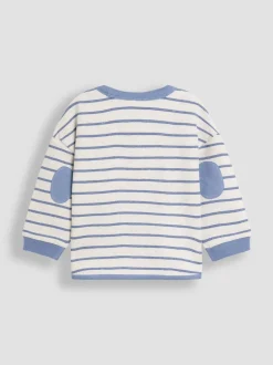 Ours bleu - Haut à poche JoJo Maman Bébé à motif appliqué