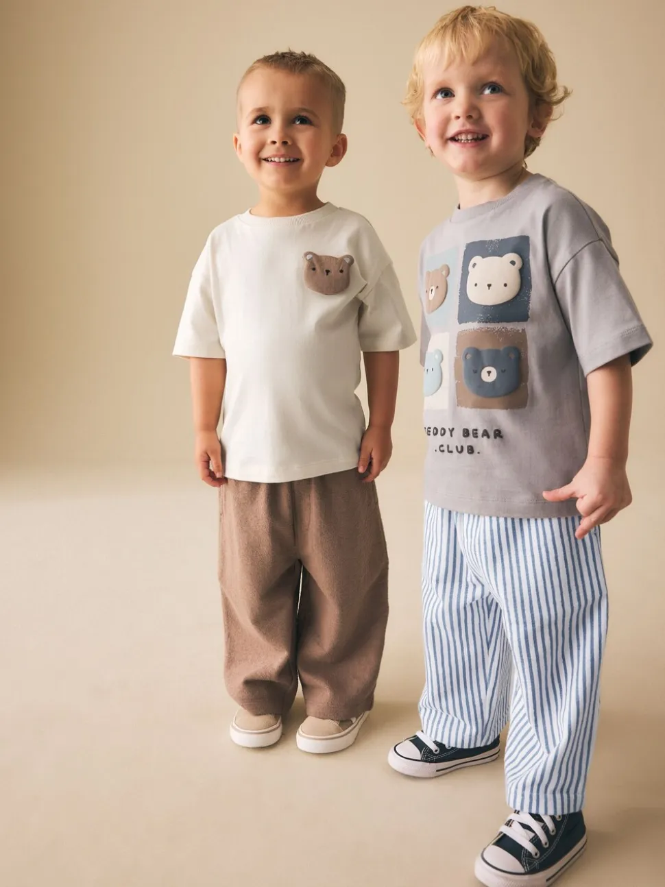 Ours bleu - T-shirt à manches courtes et Joggings légers Ensemble de 2 (3mois -7ans)