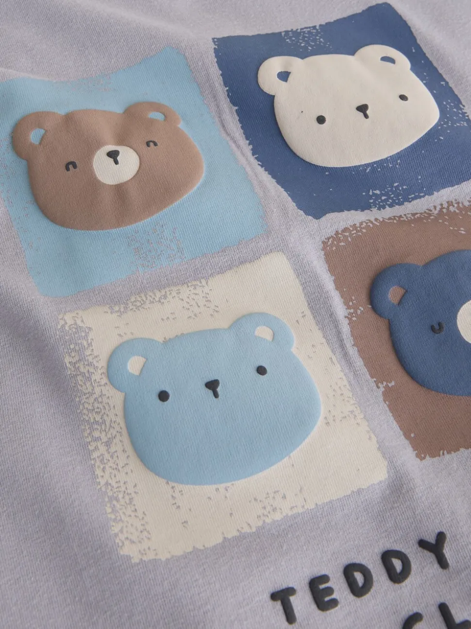 Ours bleu - T-shirt à manches courtes et Joggings légers Ensemble de 2 (3mois -7ans)