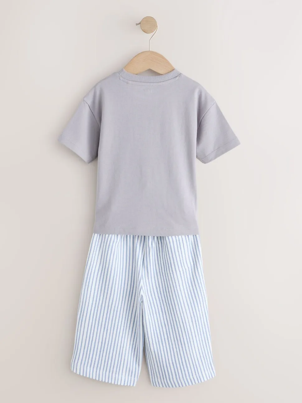 Ours bleu - T-shirt à manches courtes et Joggings légers Ensemble de 2 (3mois -7ans)