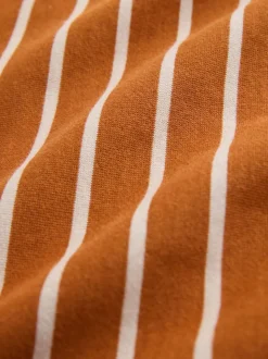 Ours brun fauve à rayures écrues - Sweat imprimé All-over Col rond (3mois -7ans)