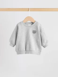 Ours gris - Ensemble Sweat-shirt et Survêtement bébé (0mois-2ans)