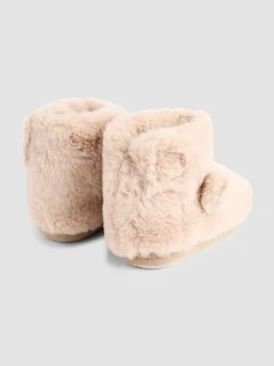 ours marron - Chaussons bottes JoJo Maman Bébé en peluche