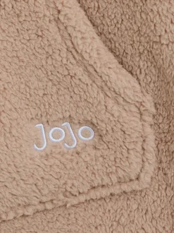 Ours naturel - Couverture JoJo Maman Bébé douillette à capuche