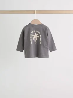 Palmier monochrome - Ensemble 6 Pieces Haut & Leggings BÉBÉ (0mois-3ans)